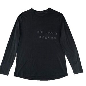 lululemon athletica Men's Long Sleeve Tee in Black with Subtle Text